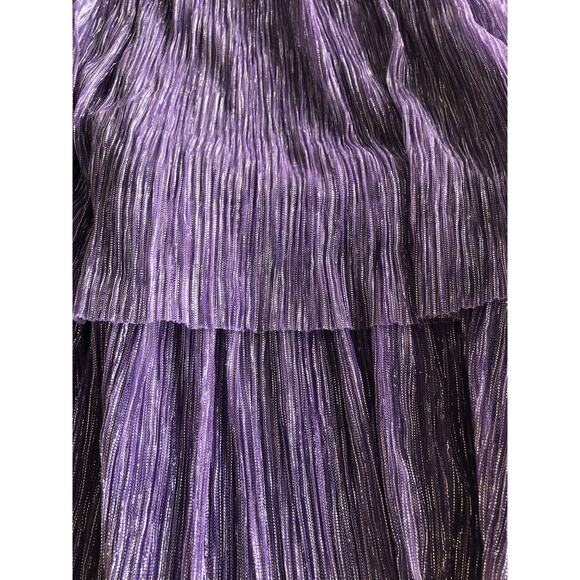Trixxi Lavender Dreams Purple Tiered Midi Dress - XS - Picture 11 of 11